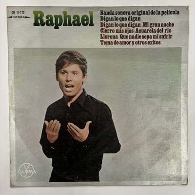 RAPHAEL - DIGAN LO QUE DIGAN - 1967MEXICAN LP, LATIN POP
