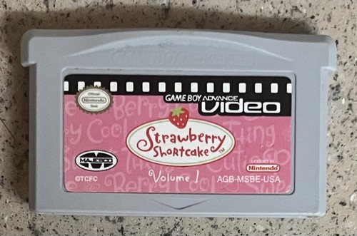 Game Boy Advance Video: Strawberry Shortcake, Vol. 1 (Nintendo Game Boy Advance, 2004)
