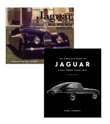 The Complete Book of Jaguar & Xk120,Xk140,Xk150 Sports Cars 2 Book Set