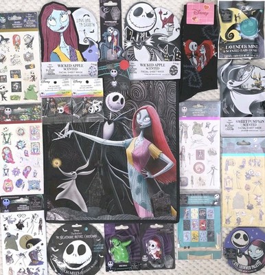 Nightmare Before Christmas 20pc New Lot Eyeshadow Palette Face Masks Tote Bag