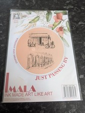 Stamps By Me Imala clear stamp -   "JUST PASSING BY"