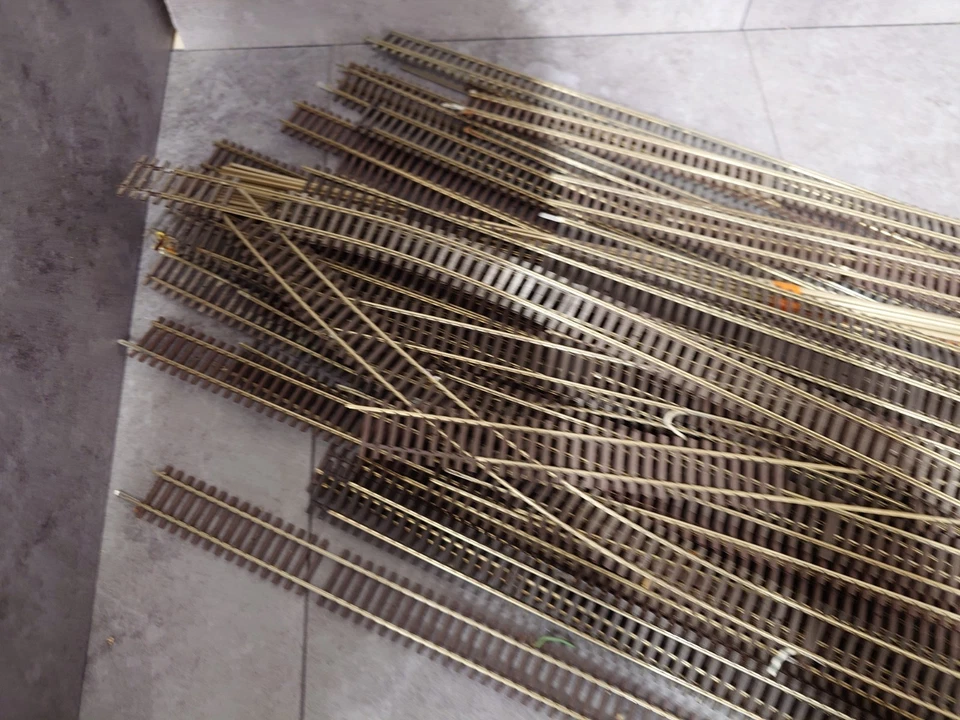 Pilz Gleise H0 Flexgleise Gebraucht mit gebrochenen schwellen ohne OVP - Bild 2 von 4