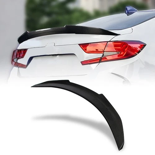 Real Carbon Fiber Trunk Spoiler For 2018-2022 Honda Accord Spoiler Wing 10th Gen