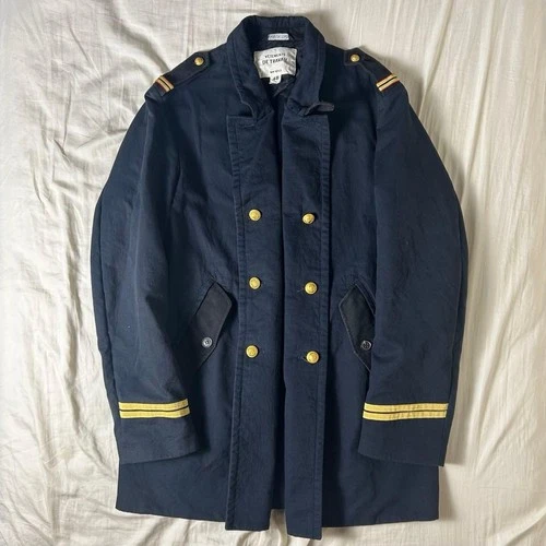 Vetements by Wim Neels Navy Napoleon Military Style Jacket Size 48 Designer video thumbnail