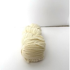 Natural Undyed Merino Wool Yarn Superwash Chunky Weight 5.3 oz 137 yards