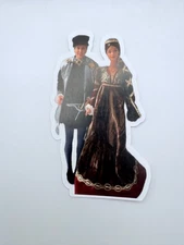 Brand New Barbie and Ken as Romeo and Juliet 2.25" by 4.5" Paper Sticker
