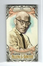 2021 Topps Allen and Ginter Mini Black Border #222 Daniel Kim (ref 188964)