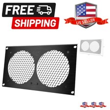 Ventilation Grille, for PC Computer AV Electronic Cabinets, Also mounts Two 1...