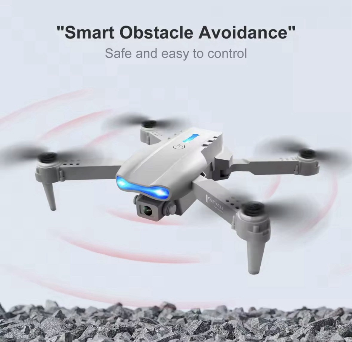 E99 K3 Pro Professionelle Drohne , Quadrocopter , Ultra HD ,Dual Camera ,Orange