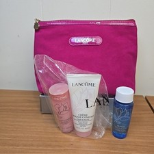 Lancome Gift Set 3 Pieces Skincare Set-Travel Size with Cosmetic Bag NEW