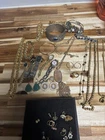 Mystery Jewelry Lot - Gold, Diamond, 925, Vtg, Costume - All Conditions