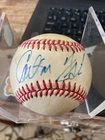 Autographed Baseball Carlton Fisk Red Sox / White Sox