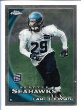 Earl Thomas 2010 Topps Chrome Rookie #C135 - Seattle Seahawks RC