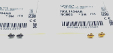 Ray Ban RB3449 RB3541 RB3497 Replacement Trim-2 Front Side Icon Golden o Silver