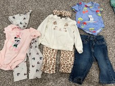 Baby Girl Size 9 Month Clothing Lot - Excellent 