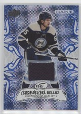 2024-25 Upper Deck Ice Rookies Blue Jersey Luca Del Bel Belluz #107 6wf