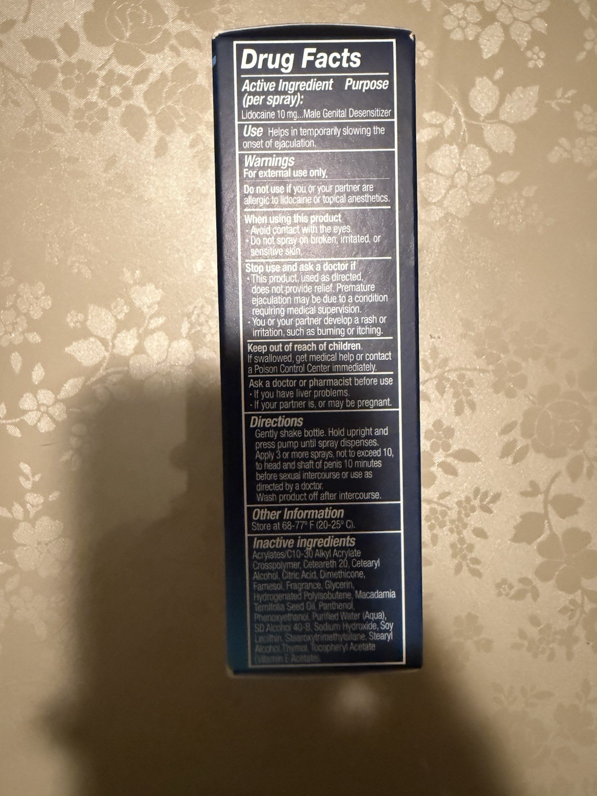 Promescent Desensitizing Delay Spray for Men 2.6ml - Clinically Proven, Lasts!!!