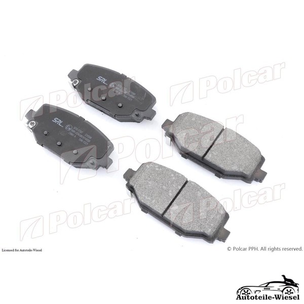 BremsbeläGe FüR Lancia, Dodge Grand Caravan, VW Routan, Fiat, Chrysler 07-25-image