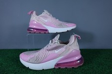 Nike Air Max 270 Shoes Youth Size 4.5Y Pink Mesh Running Sneakers CV9645-600