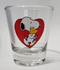 Snoopy Heart 1½oz. Shot Glass
