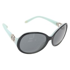 TIFFANY Co. Sunglasses Plastic Baby blue Auth am10242