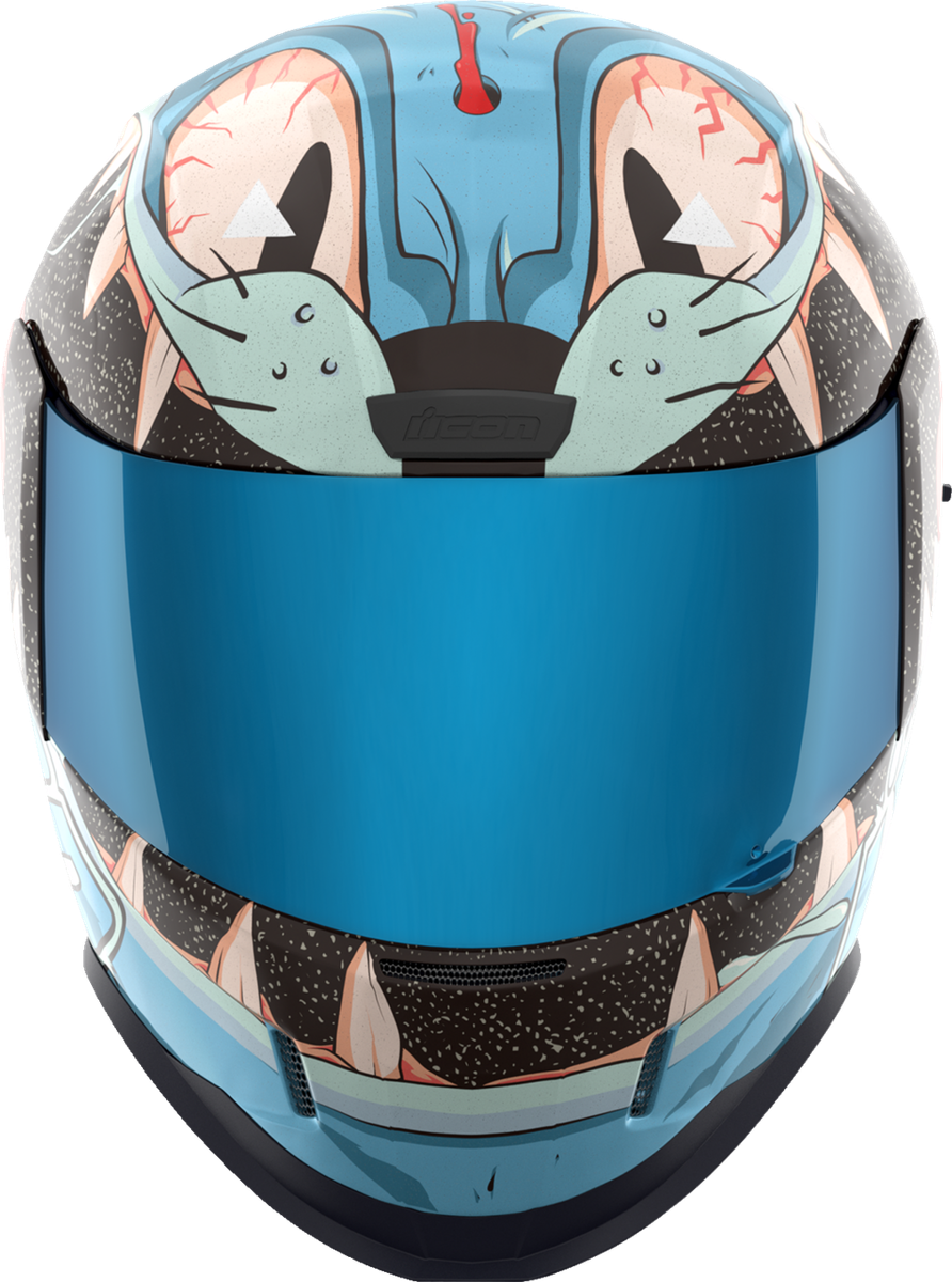 Icon Airform Helmet 9 Lives Blue Medium | eBay