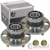 2X SKV Radnabe MIT Radlager Hinterachse Passend FüR Honda Civic V + VI CRX III