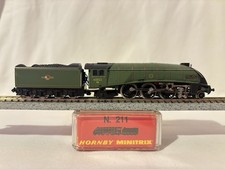 Hornby Minitrix N Scale LNER Mallard 60022 Steam Locomotive Tested With Box/Docs