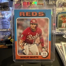 2024 Topps Heritage - Rookies Noelvi Marte #301 RC reds