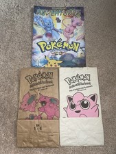 Pok mon Burger King Bag Adventures Lot