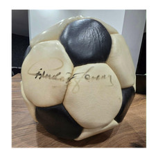 Rare Signed Football by Ferenc Puskás with C...