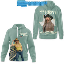 Miranda Lambert Postcards From Texas Hoodie 3D AOP BL2.1114