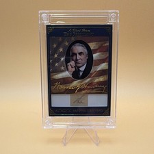 POTUS 2025 A Word From Warren G. Harding Authentic Rare Historical Relic Card