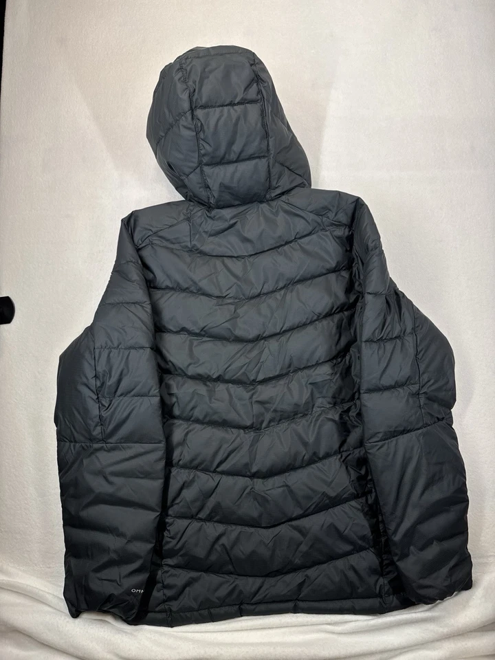 Columbia Men’s Labyrinth Loop Hooded Puffer Jacket Black NWT XL - Image 2 of 4