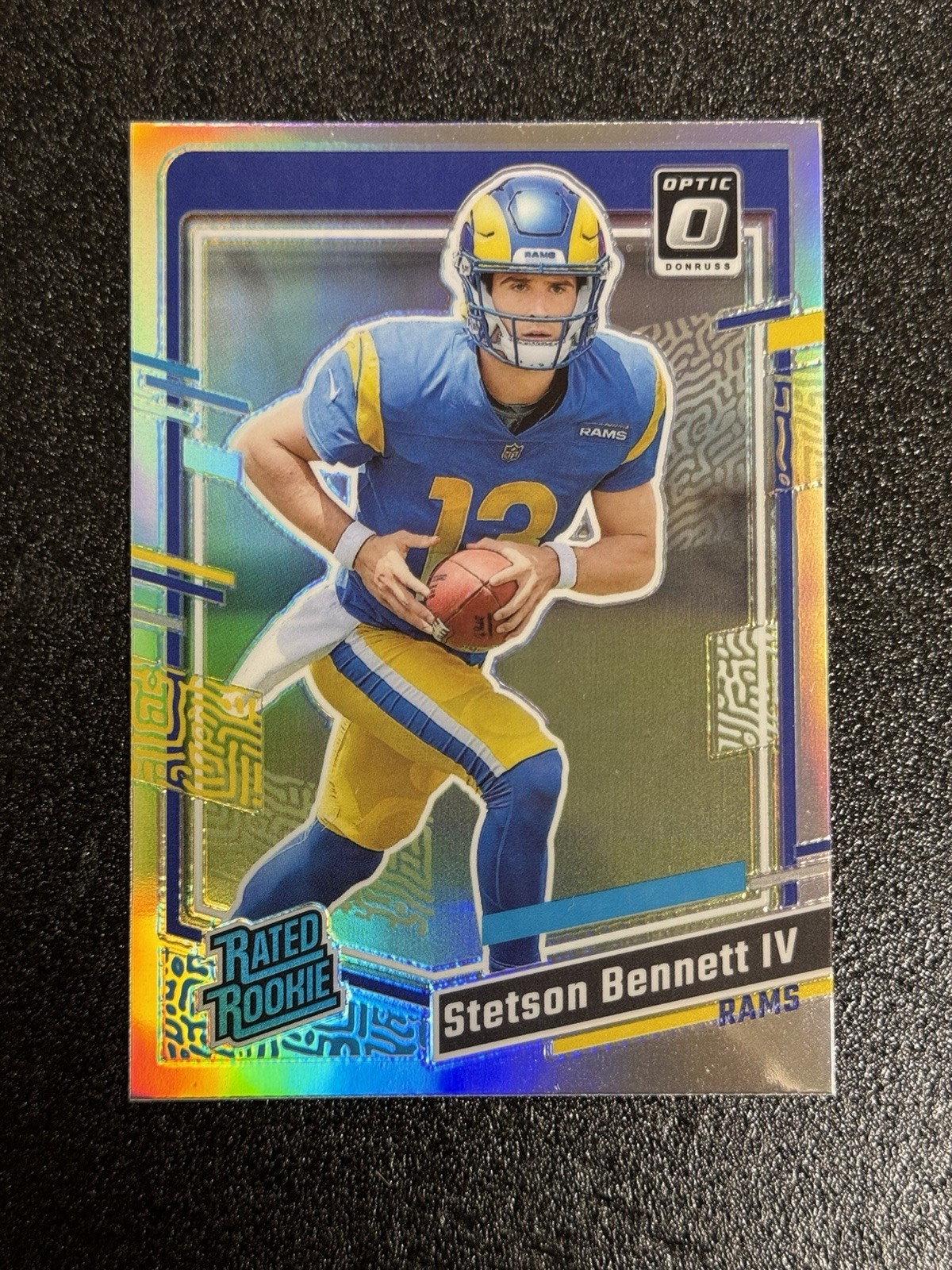 2023 Panini Donruss - Rated Rookie Stetson Bennett #358 Optic Preview Holo