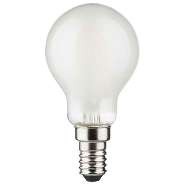 Led Filament Leuchtmittel Tropfen 4,5W = 40W E14 Matt 470Lm Warmweiß 2700K Ra>90-image