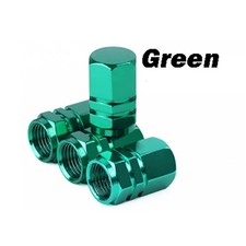Aluminum Car Wheel Tire Valve Caps Tyre Rim Stem Covers Airdust Watrproof For Au