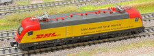 Minitrix 12559 Spur N DCC Digital E-Lok BR 182 009-1 DHL Taurus  rot/gelb/grau