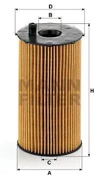 MANN-FILTER HU 934/1 x Filtro olio Cartuccia filtro - Immagine 3