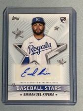 2022 Topps Baseball Stars RC Autograph #BSA-ERI Emmanuel Rivera Royals