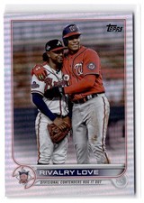 2022 Topps Update Rivalry Love #US310 Rainbow Foil
