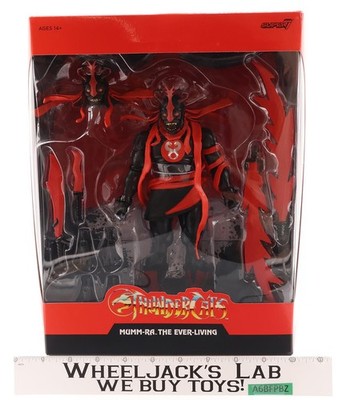 Mumm-Ra The Ever-Living Black/Red Thundercats Super7 Ultimates NEW SEALED