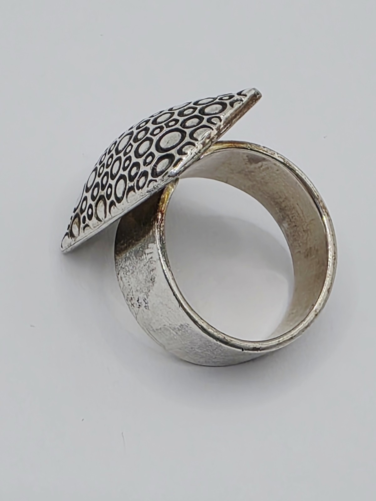 Native American Sterling Silver Statement Ring – … - image 6