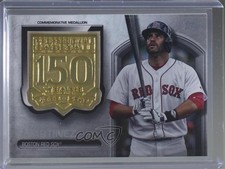 2019 Topps Update 150th Anniversary Manufactured Medallion JD Martinez gg8