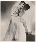 MLLE.  LOLETTE -st express HOLLYWOOD star  PIN-UP/CHEESECAKE 1939 cigaret card