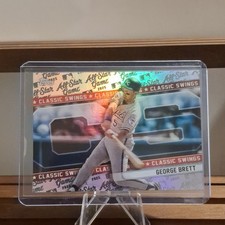 Topps 2025 All-Star Game George Brett CS-20 Classic Swings Kansas City Royals