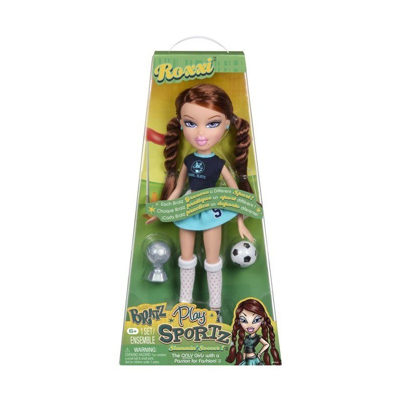 Bratz Roxxi poupée mannequin footballeuse pour encourager le sport au féminin