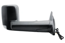 Passenger Right Side Towing Mirror Power BLIS and Black for 19-25 RAM 2500 3500
