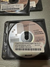 Microsoft Office Project Professional 2003 - Genuine Disc Product Key