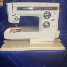 Sears Kenmore Vintage Sewing Machine 158.16800 WORKING!!